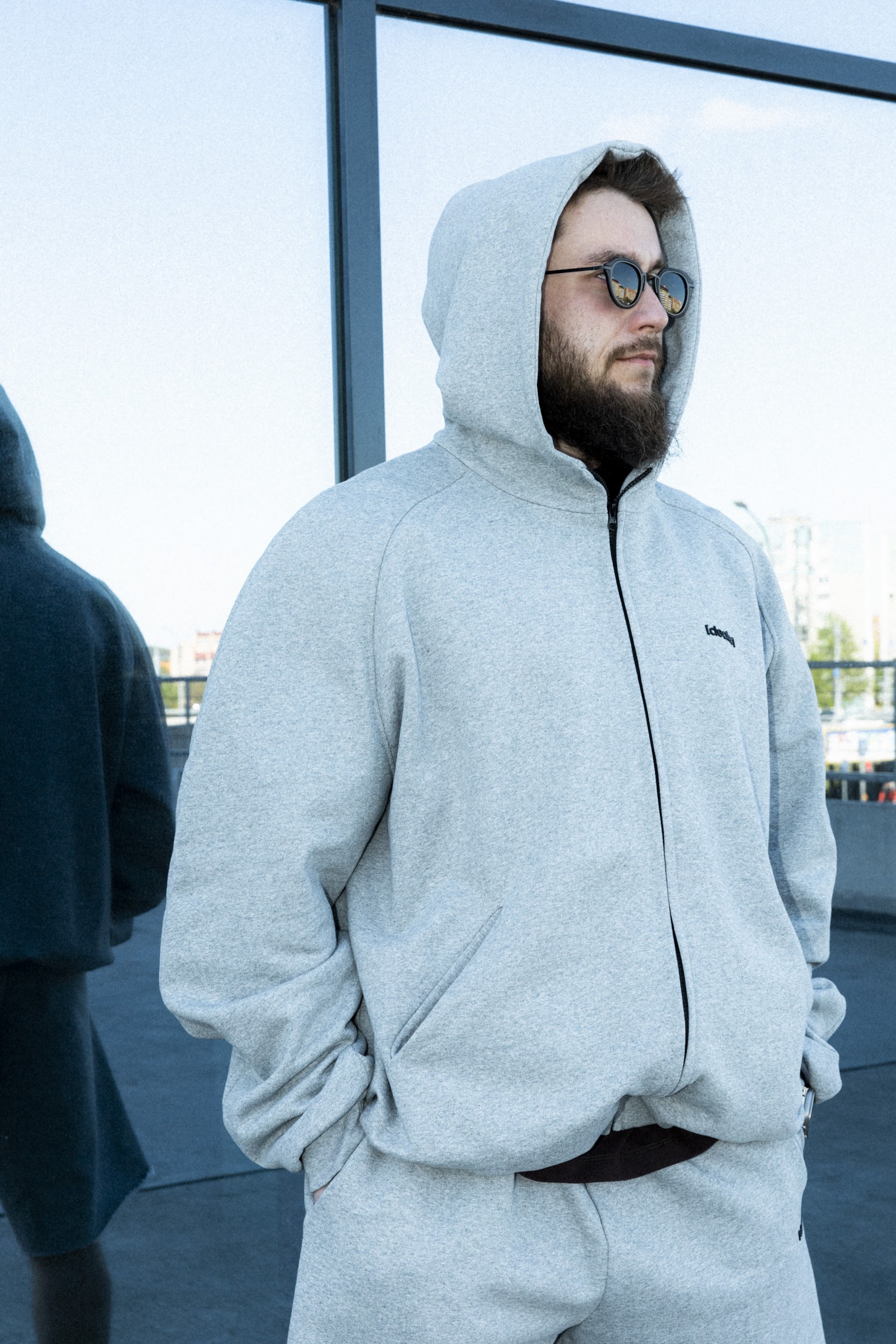 Hoodie Pin zip double Dealer